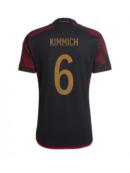 Moški Nogometna dresi replika Nemčija Joshua Kimmich #6 Gostujoči SP 2022 Kratek rokav